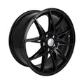 Set of 4 18x8 Alloy Wheels for 5x114.3 PCD 40mm Offset Matt Black
