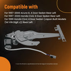 Window Regulator for Honda Civic Acura EL (1996-2000) Rear Left