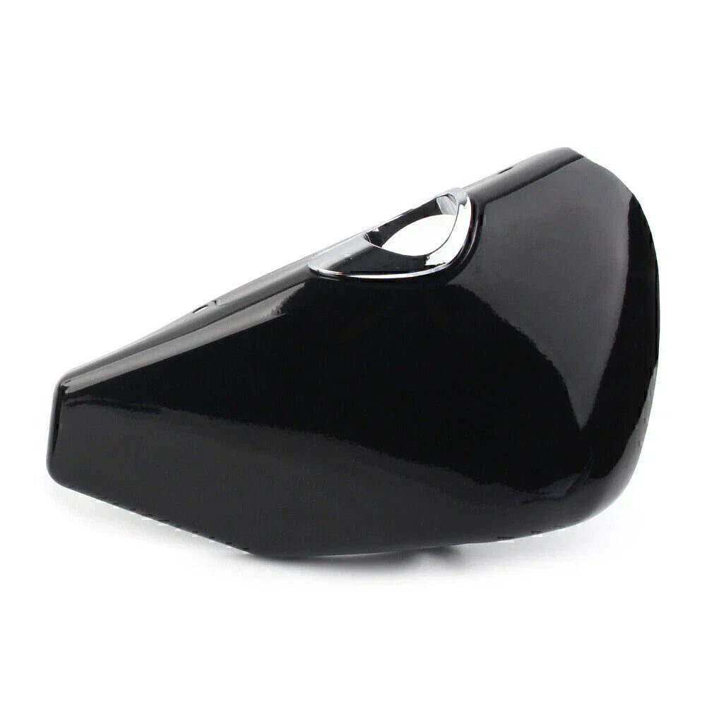 Steel Right Black Battery Cover for Harley Sportster XL883 1200 (2004-2013)