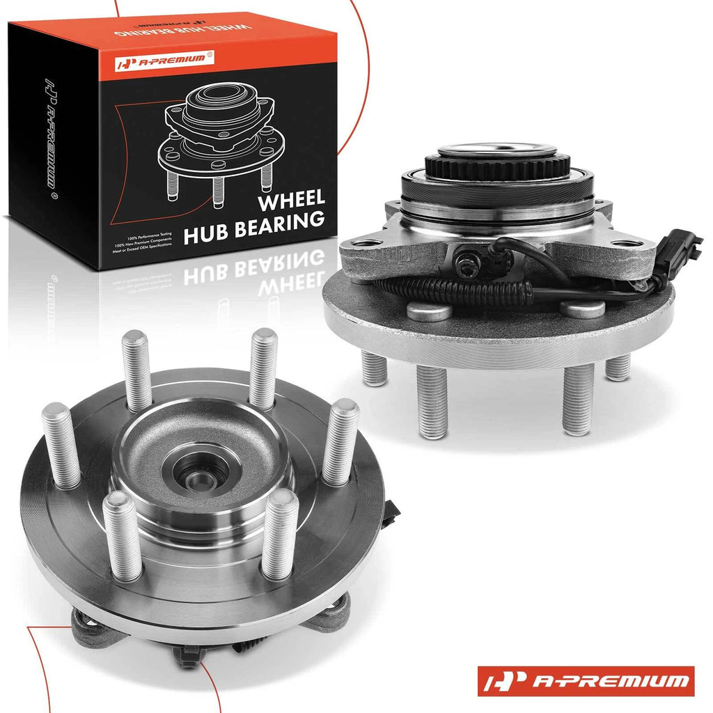 2X Front Wheel Hub & Bearing Assembly for Ford Expedition (2015–2017)