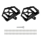MX Style Wide Fat Foot Pegs for Harley Dyna Touring (Aluminum)
