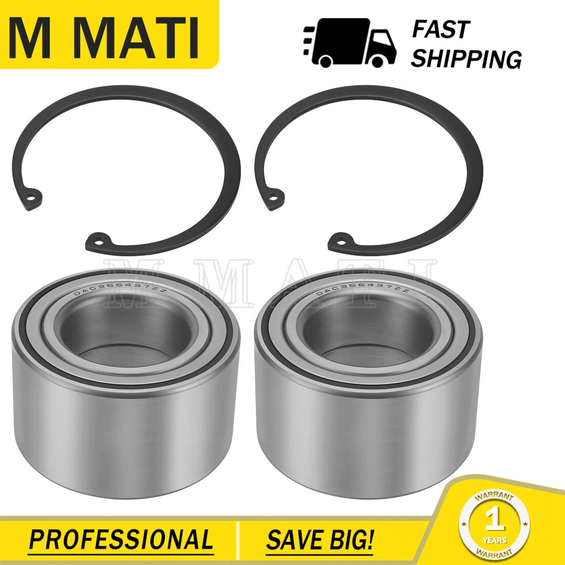 Front Wheel Bearings for Polaris ACE 325 500 570 900 (2016–2019) ATP 330 500 (2004–2005)
