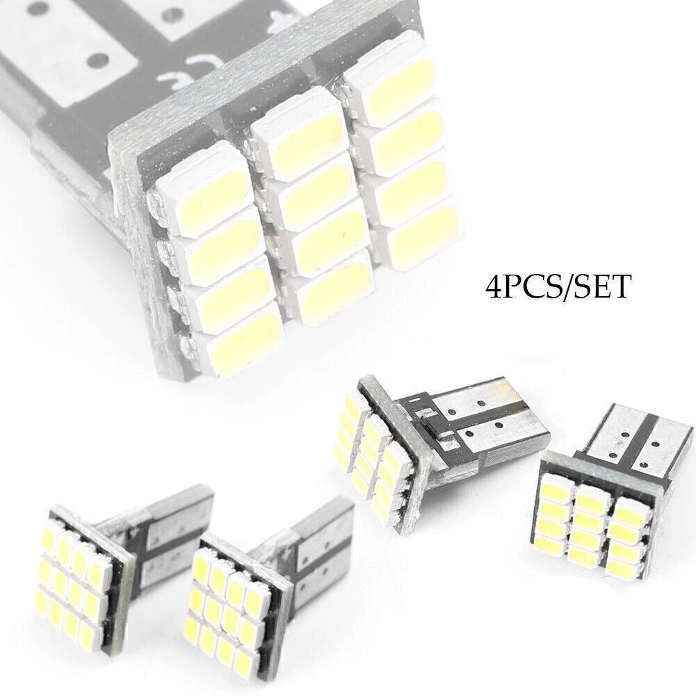 Set of 4 T10 1206 12 SMD Map Reading Bulbs for Car
