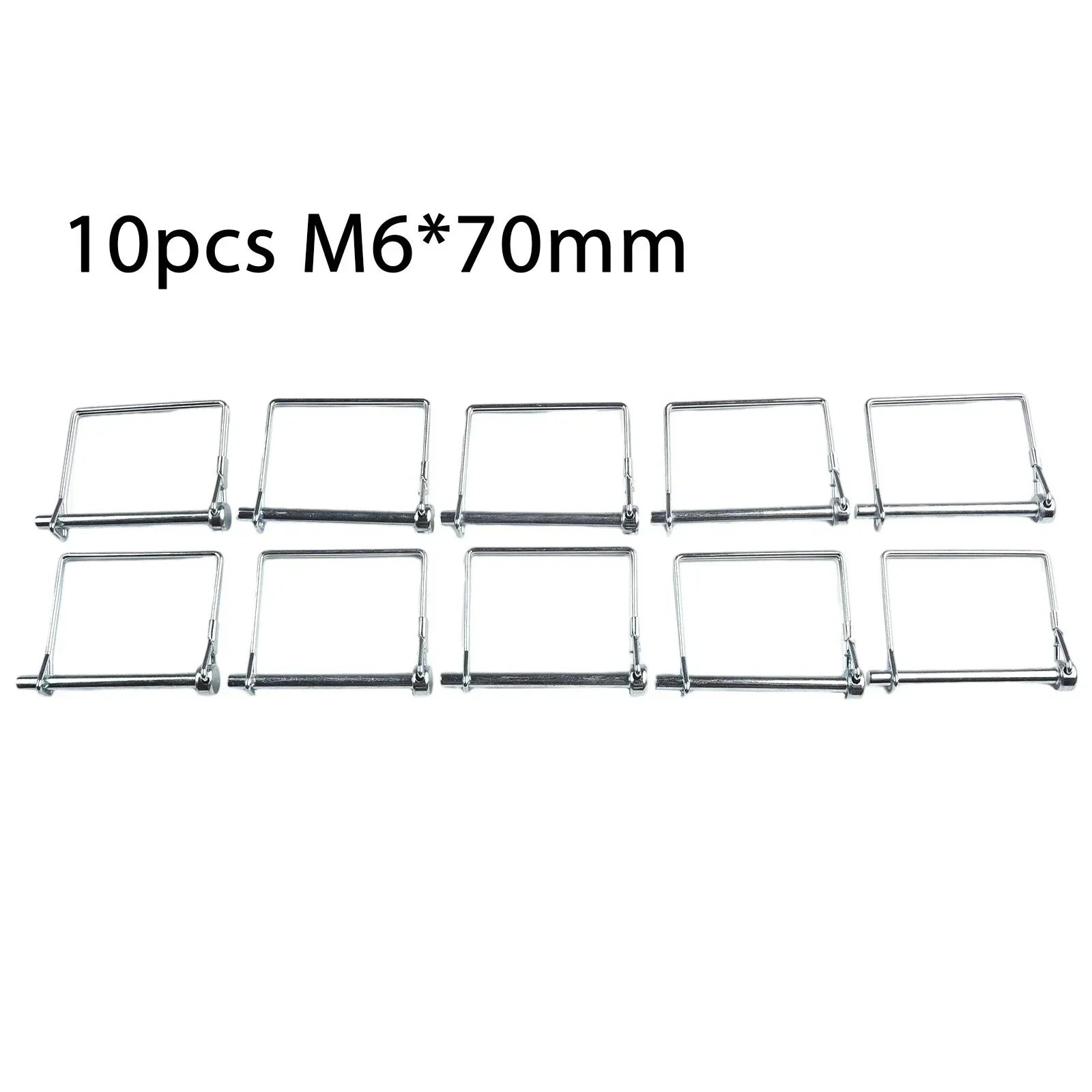 70mm Trailer Coupler Hitch Pin Lock Square Shape Towing Shaft Locking Pin