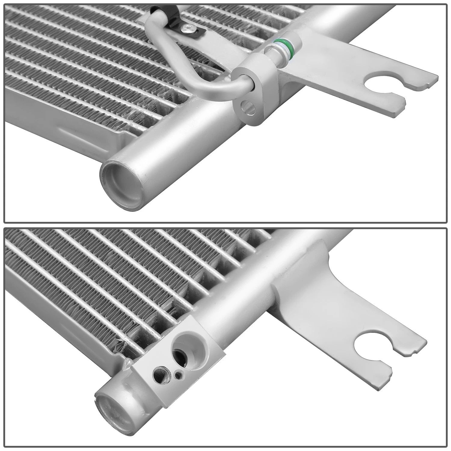 A/C Condenser for Nissan Frontier Xterra 1998–2002 (2.4L 3.3L OE Style)