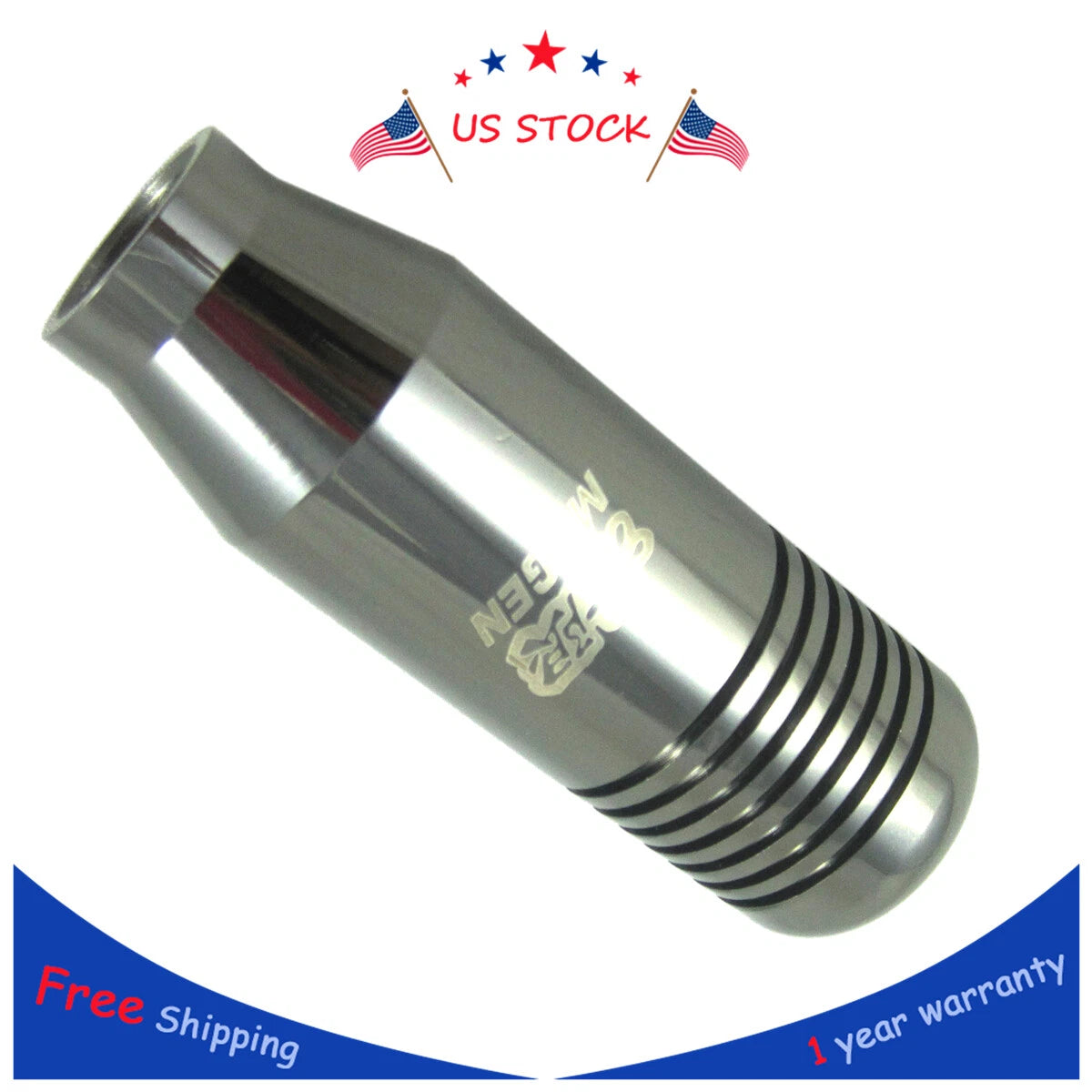 Aluminum Manual Gear Shift Knob for Universal Vehicles 