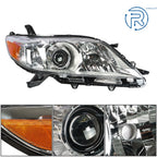 Passenger Right Side Headlight Assembly for Toyota Sienna (2011–2020) Halogen