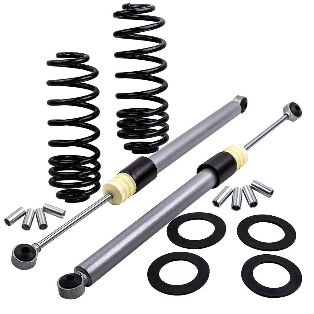 2X Rear Air to Coil Spring Conversion Kit for Hummer H2 (2003-2009)