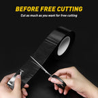 5D Carbon Fiber Door Plate Bumper Protector for Universal Vehicles (2010–2023)