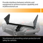 Class 3 Trailer Rear Bumper 2" Tow Hitch Receiver #13416 for Toyota RAV4 (2019–2023)