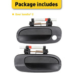 2X Exterior Door Panel Handle for Nissan Sentra (2000–2006)
