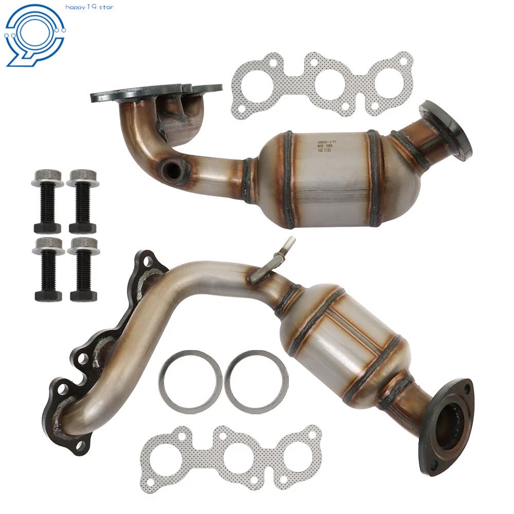 2X Front and Rear Catalytic Converter for Toyota Sienna (2004–2006)