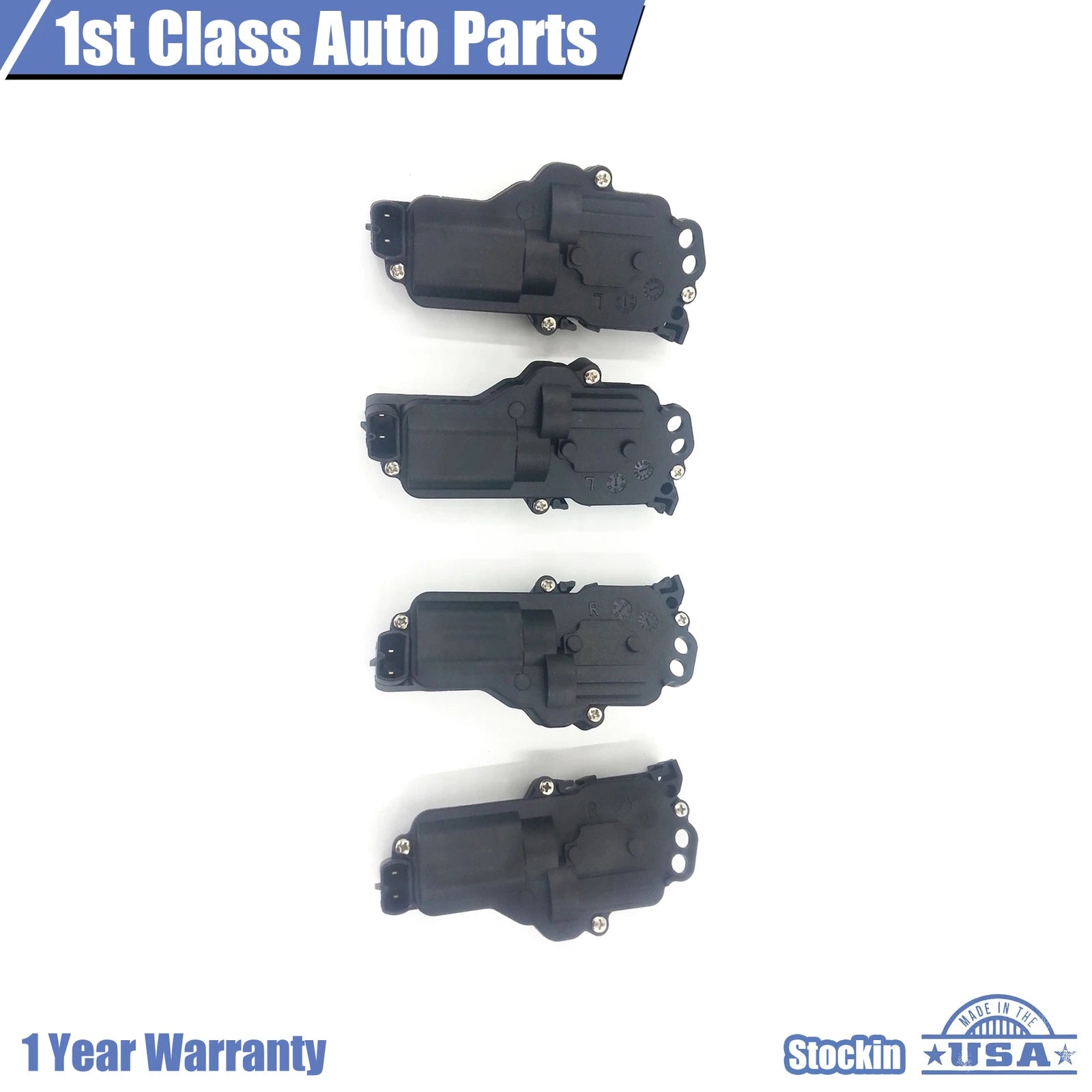 Set of 4 Door Lock Actuators for Ford F150 F250 F350 (2004–2008)