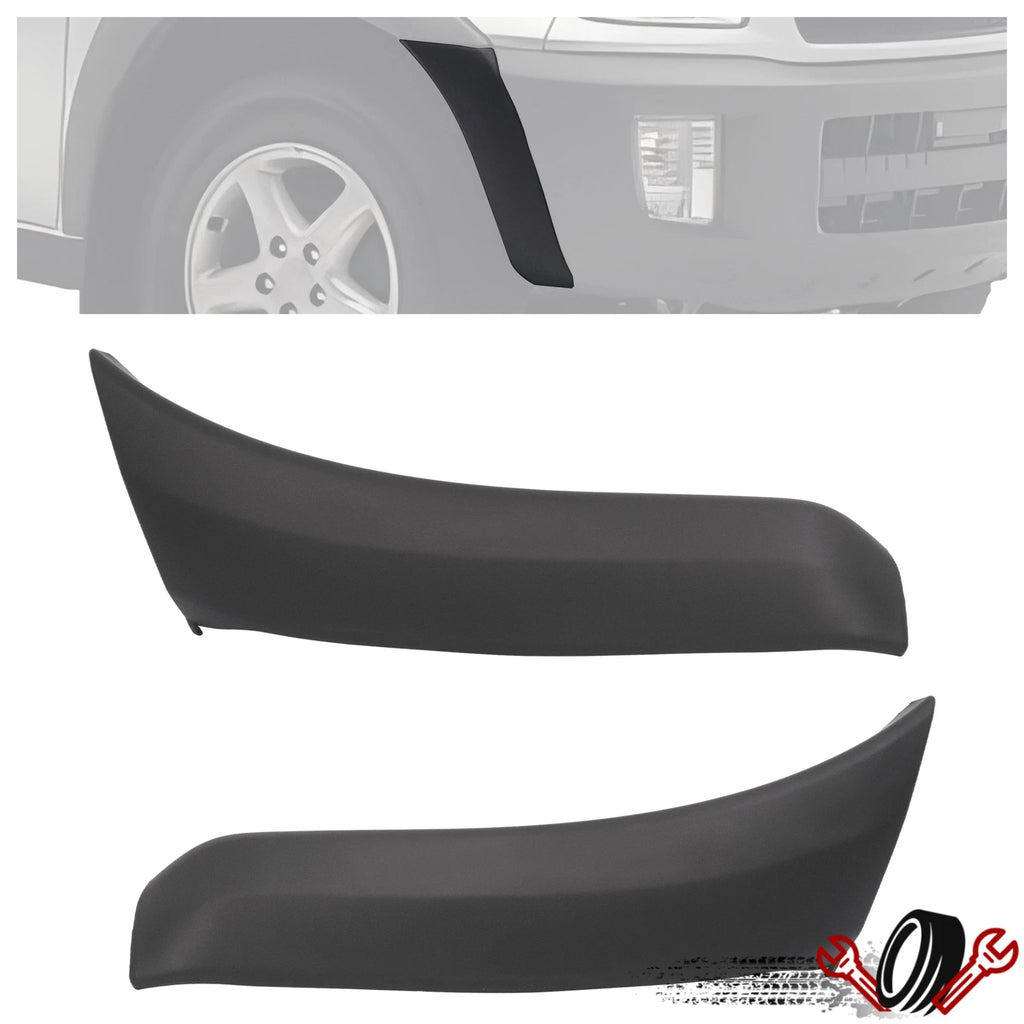 Set of 2 Front Bumper End Caps for Toyota RAV4 (2001–2005)