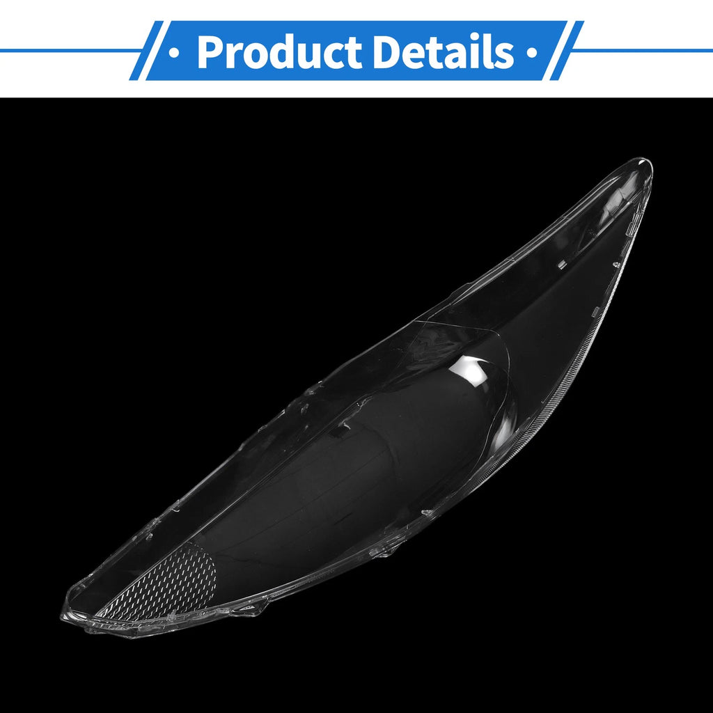 Headlight Lens Cover for Ford Fiesta (2009–2012) PC Clear