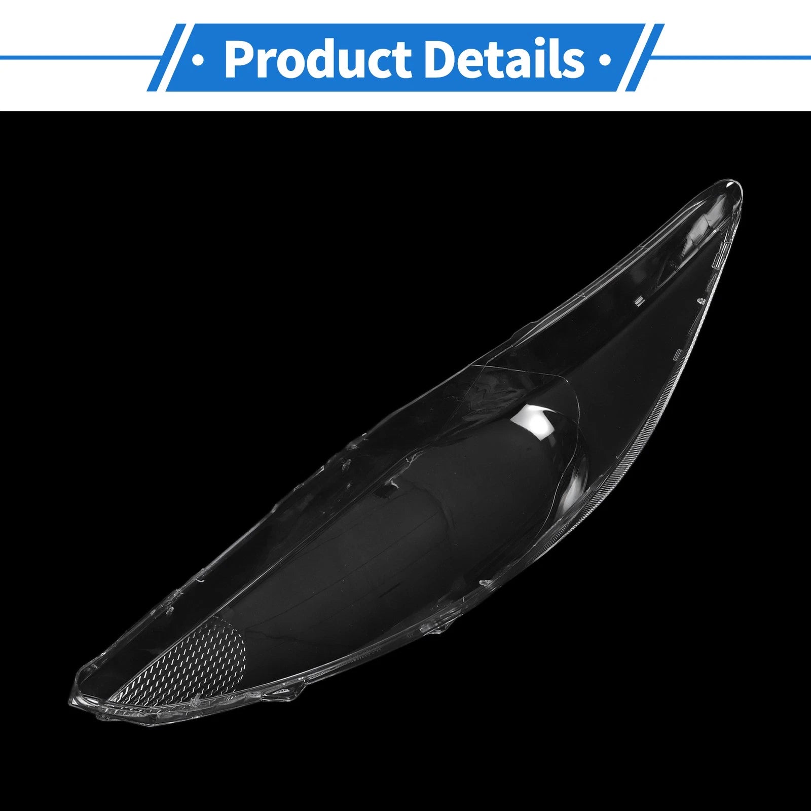 Headlight Lens Cover for Ford Fiesta (2009–2012) PC Clear