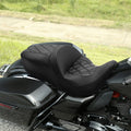 Driver Passenger Gel Seat for Harley Touring Street Road Glide (2009-2023)