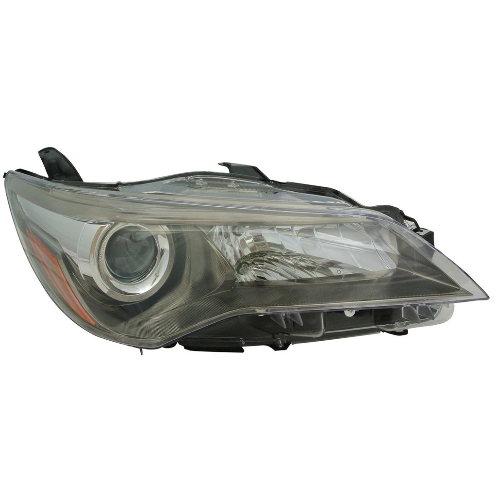 Replacement Smoked Passenger Side Halogen Headlight Assembly for See Fitment Chart
