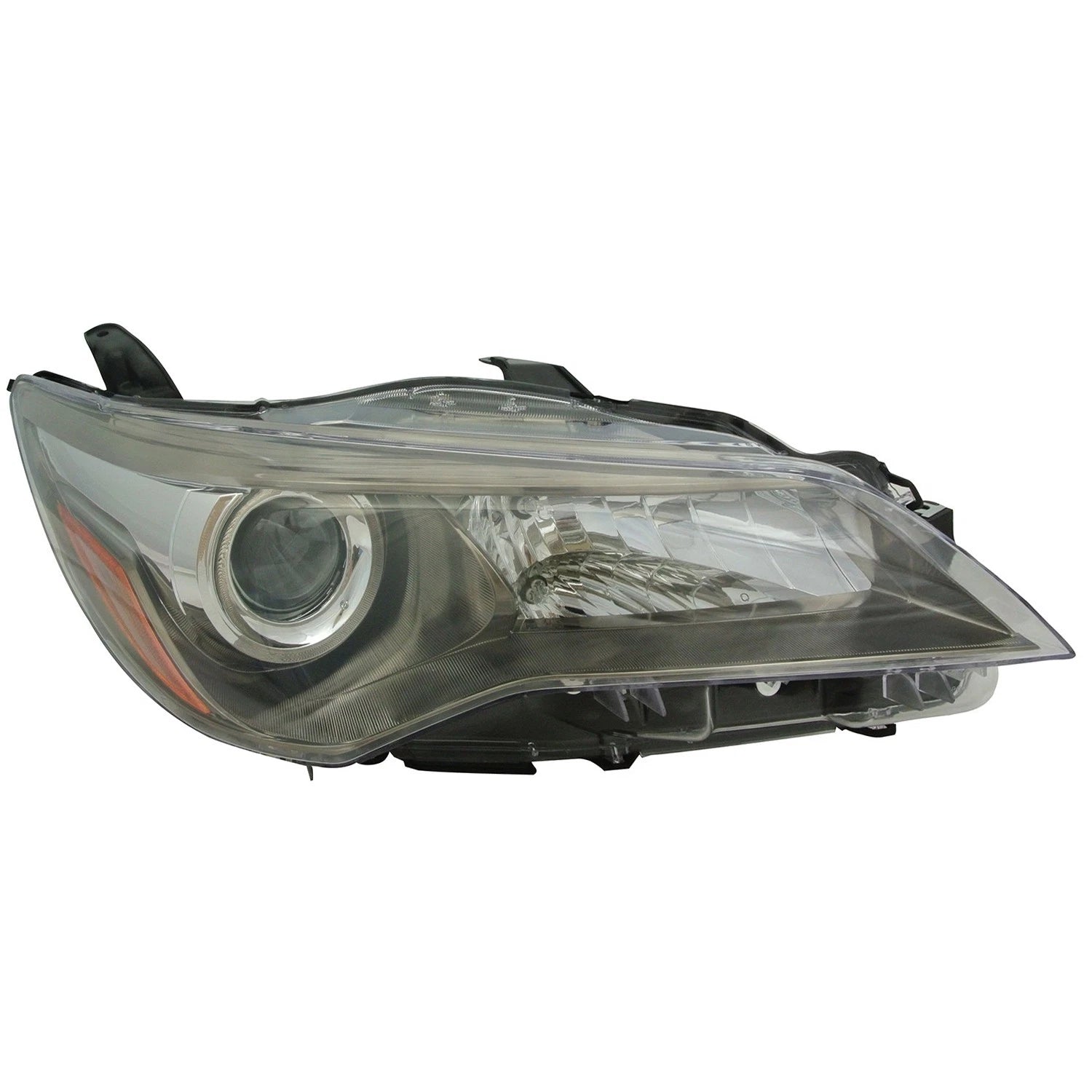 Replacement Smoked Passenger Side Halogen Headlight Assembly for See Fitment Chart