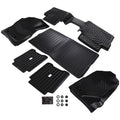 All Weather Floor Mats for Ford Bronco 2 Door (2021–2025) TPE Waterproof
