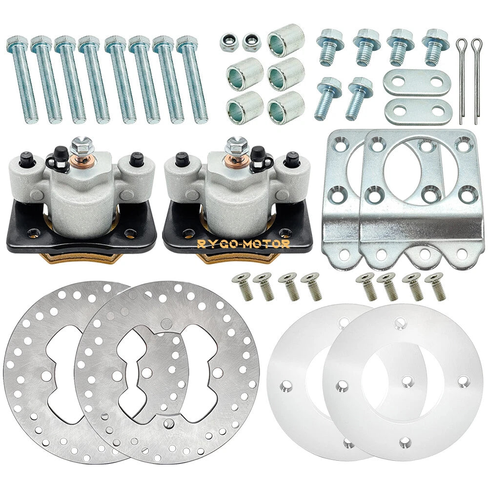 Disc Brake Conversion Kit Front for Honda Foreman Rubicon 500 TRX500FA/FGA (2001–2004)