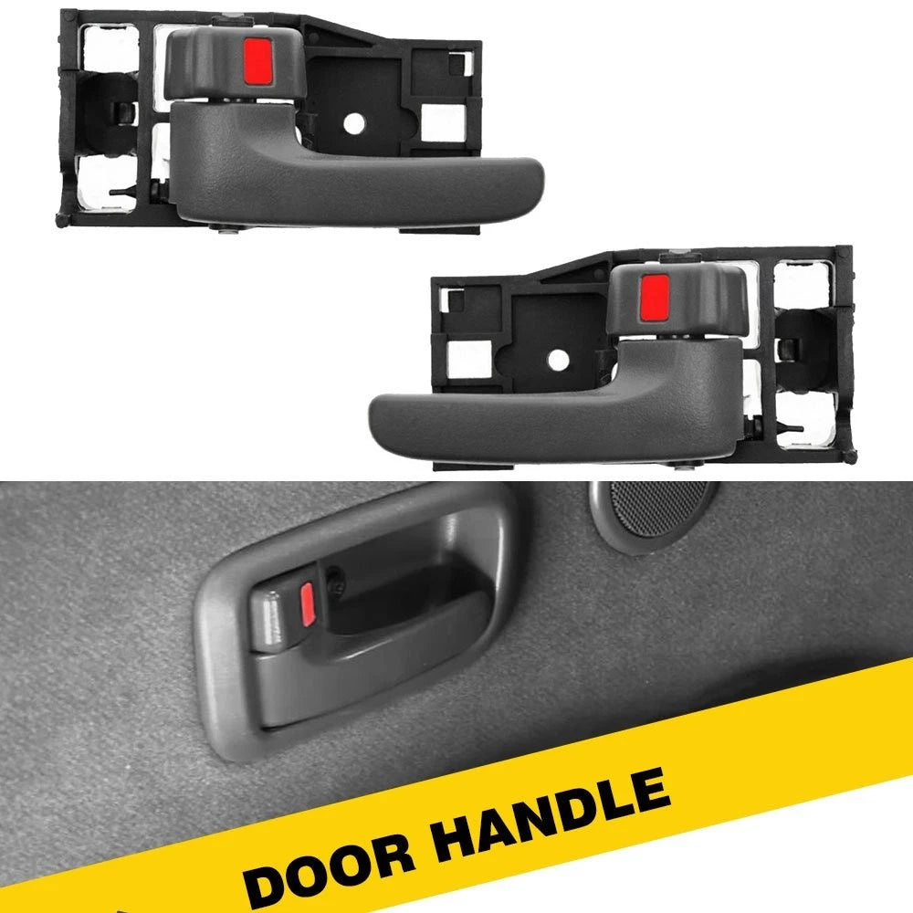 2Pcs Door Handle Set for Toyota Tundra (2000–2006) EXV Charcoal Gray