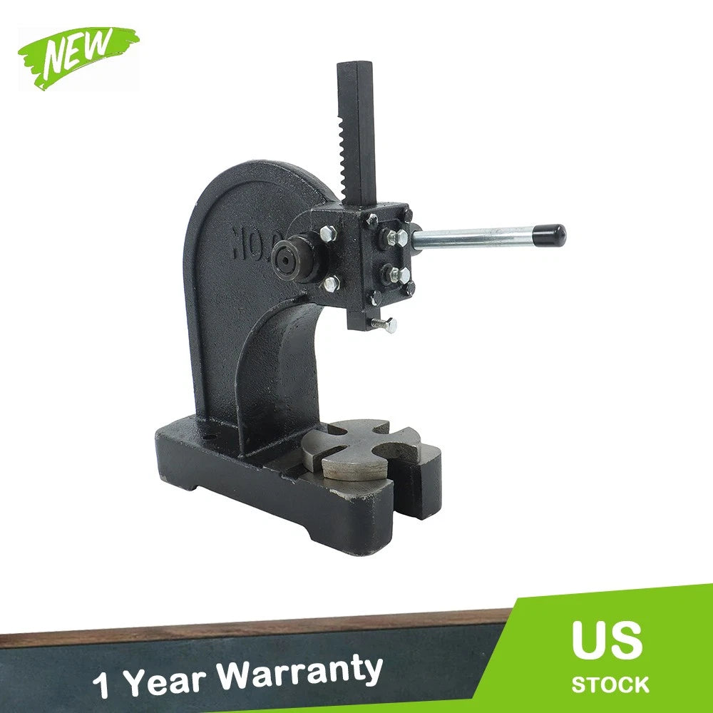 Manual Desktop Bearing Arbor Press for 0.5 Ton Applications