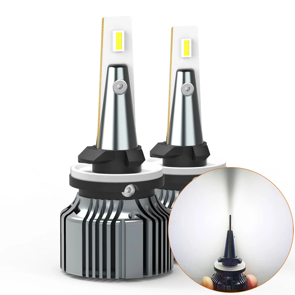 2X LED Fog Light Bulbs for AUXITO 894 881 889 (6000K White)
