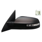 Replacement Driver Side Power Mirror w/o Heated Glass w/Turn Signal Light