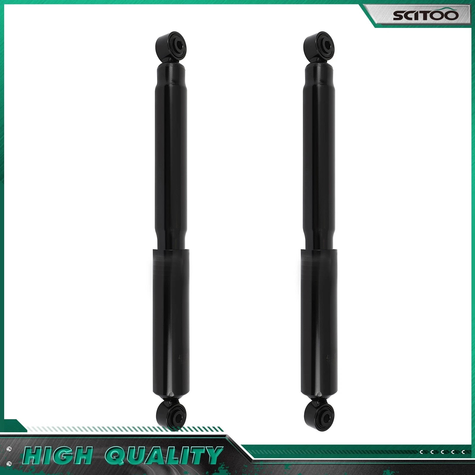 Set of 2 Rear Shock Struts for Chevrolet Silverado 3500 HD (2011–2022)