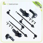 Set of 8 Front Ball Joints Sway Bar Tie Rods for Ford Focus (2000–2004)