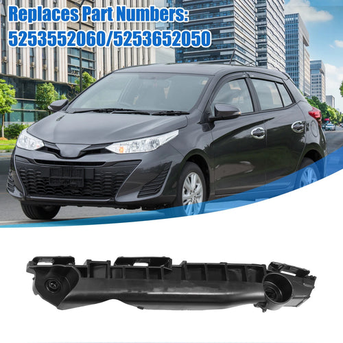 1 Pair Bumper Bracket Side Retainer for Toyota Yaris (2007–2009) No. 5253552060