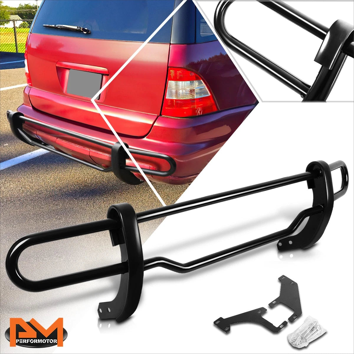 Rear Bumper Protector for Mercedes Benz W163 ML Class (1998–2005)