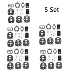 Set of 5 Carburetor Gasket Kits for B&S (694056, 491539, 394502, 402447, 402451)