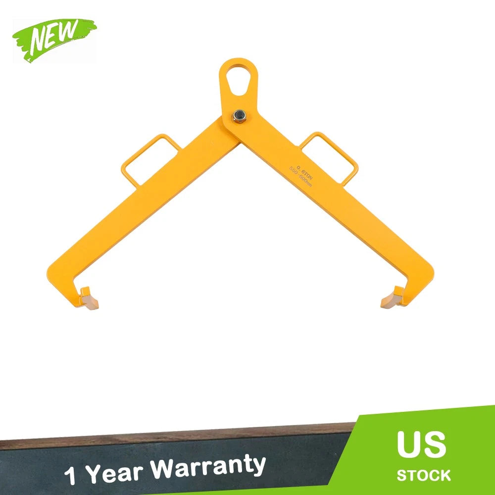 Vertical Drum Clamp Lifter for 55 Gallon Drums (16.1-26 Inch, 1100 LBS)