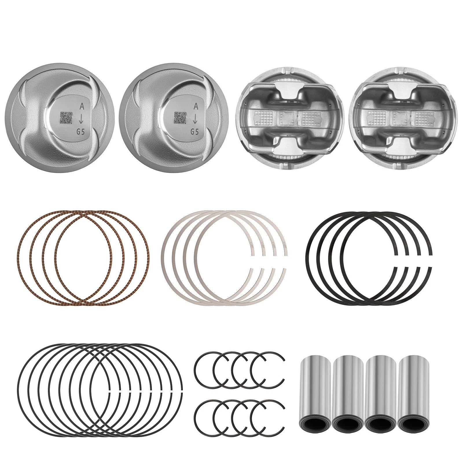 Engine Piston & Pin Kit for Hyundai Sonata Kia Optima (2011-2019)