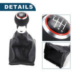 6 Speed Gear Shift Knob with Boot No.8K0863278H for Audi A5 (2008–2017)