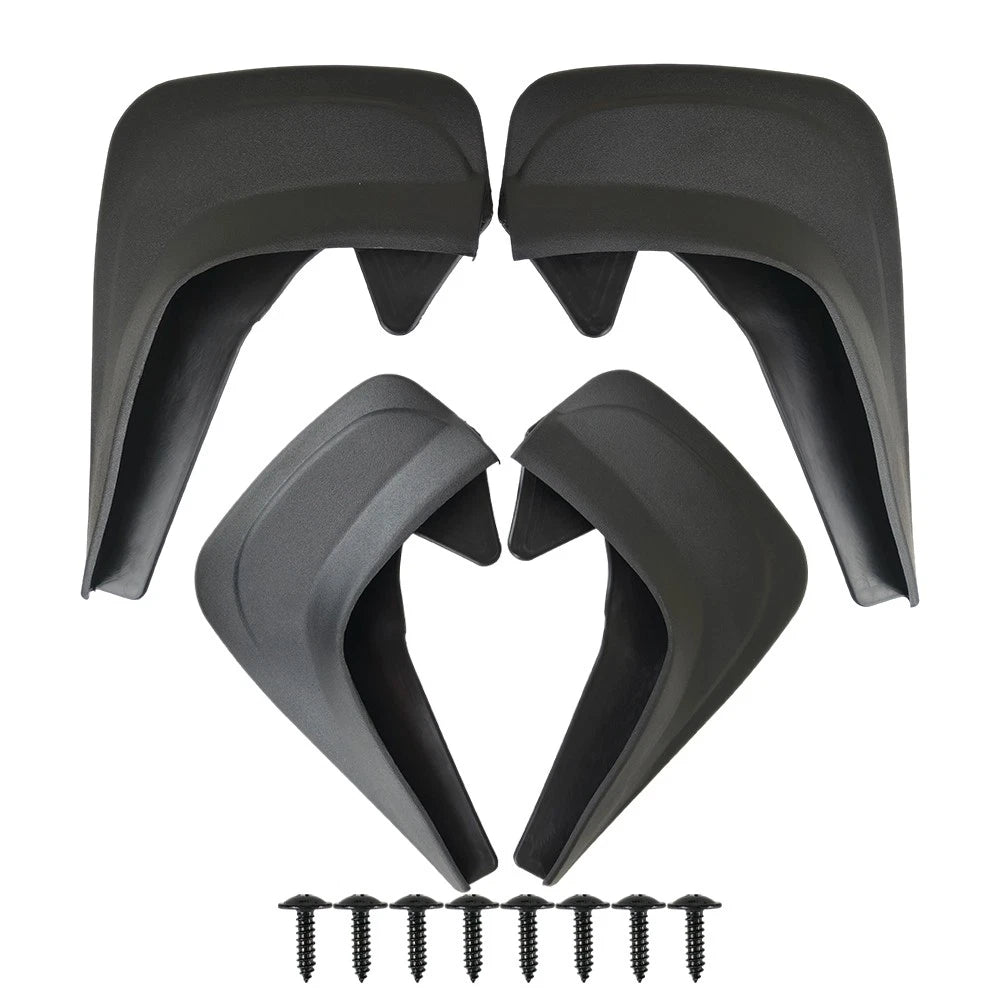 Set of 4 Universal Splash Guards Mudflaps for Car Pickup Truck SUV