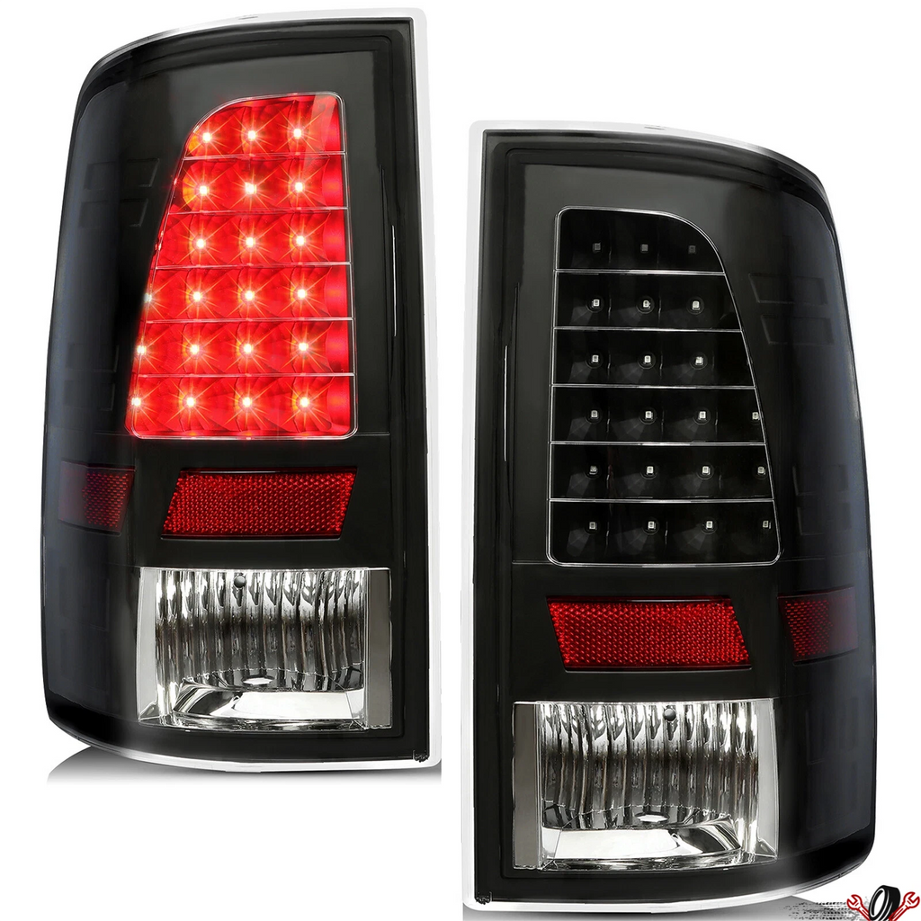 Rear LED Tail Lights for Dodge Ram 1500 2500 3500 (2009–2018)