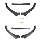Carbon Look Front Bumper Splitter Lip for VW Golf 6 (2010–2013)