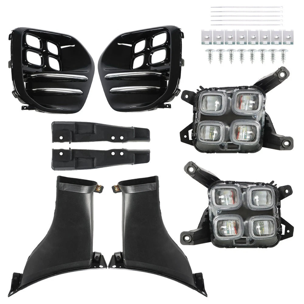 Set of 2 Front Bumper Fog Lights for Kia Sportage (2017–2018)