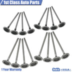 16PCS Intake Exhaust Valves Kit for Mini Cooper S R56 (2007–2013)