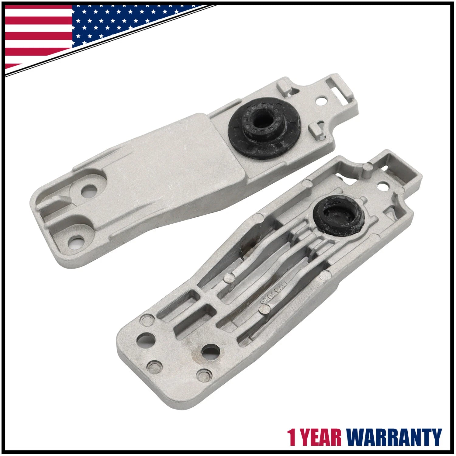2X Radiator Lower Bracket Rubber for Chevy Impala Malibu Buick Regal LaCrosse