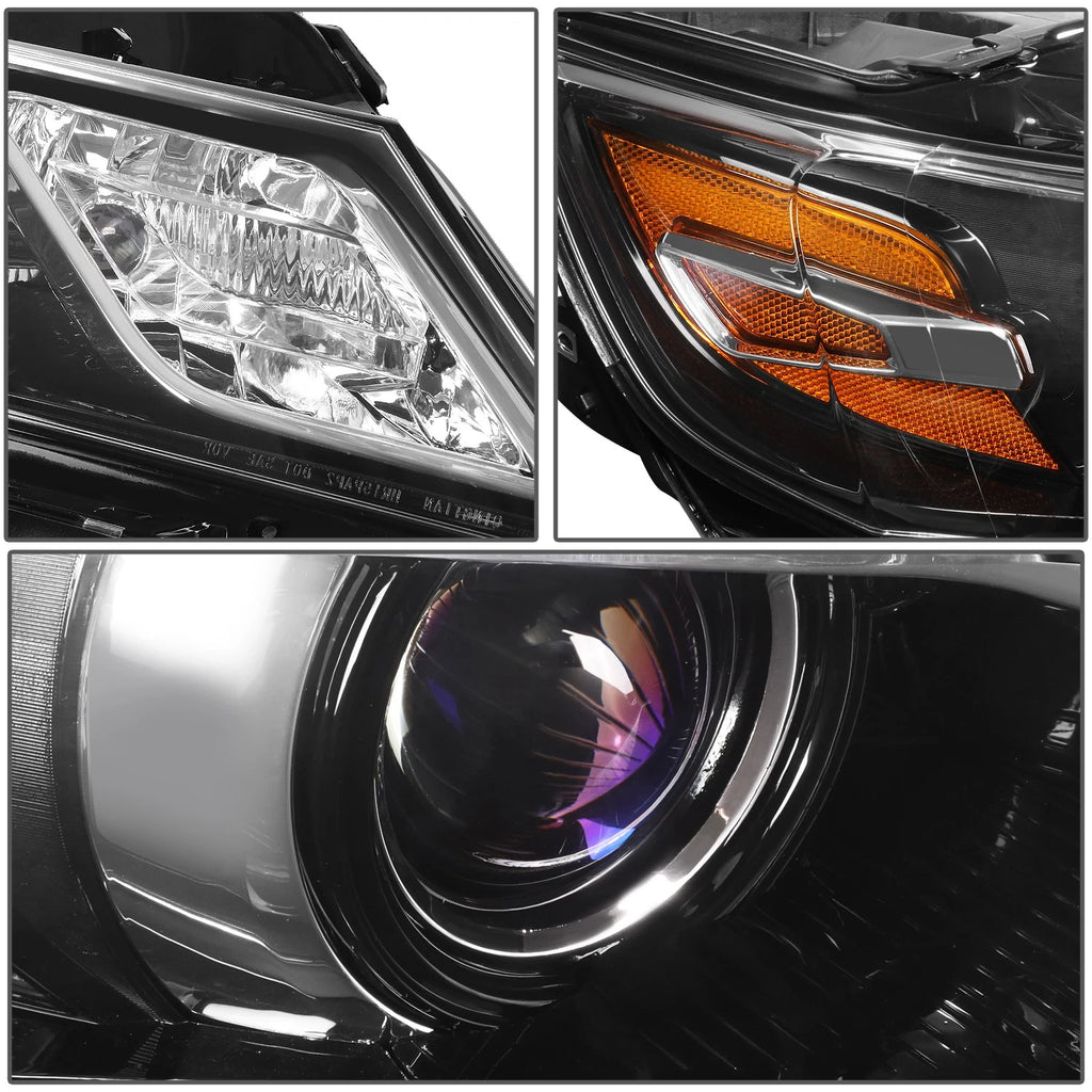1pc Projector Headlight Lamp Assembly for Chevy Impala (2014–2020)