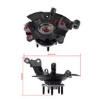 Front Wheel Hub Bearing Assembly for Ford Edge (2011–2014)