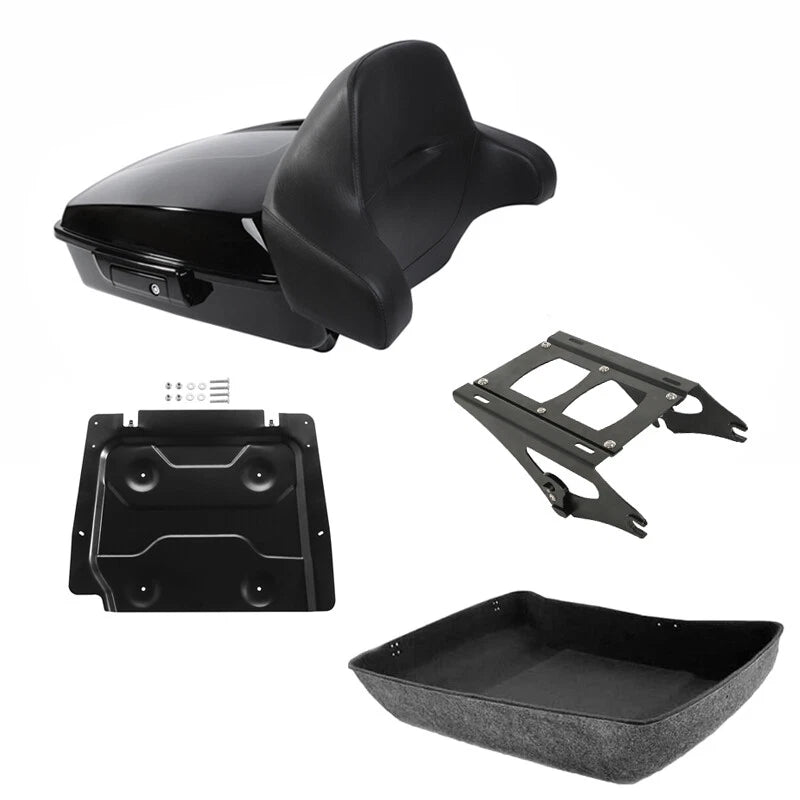 Chopped Trunk Pad Mount Plate for Harley Touring CVO Road Glide (2014–2026)