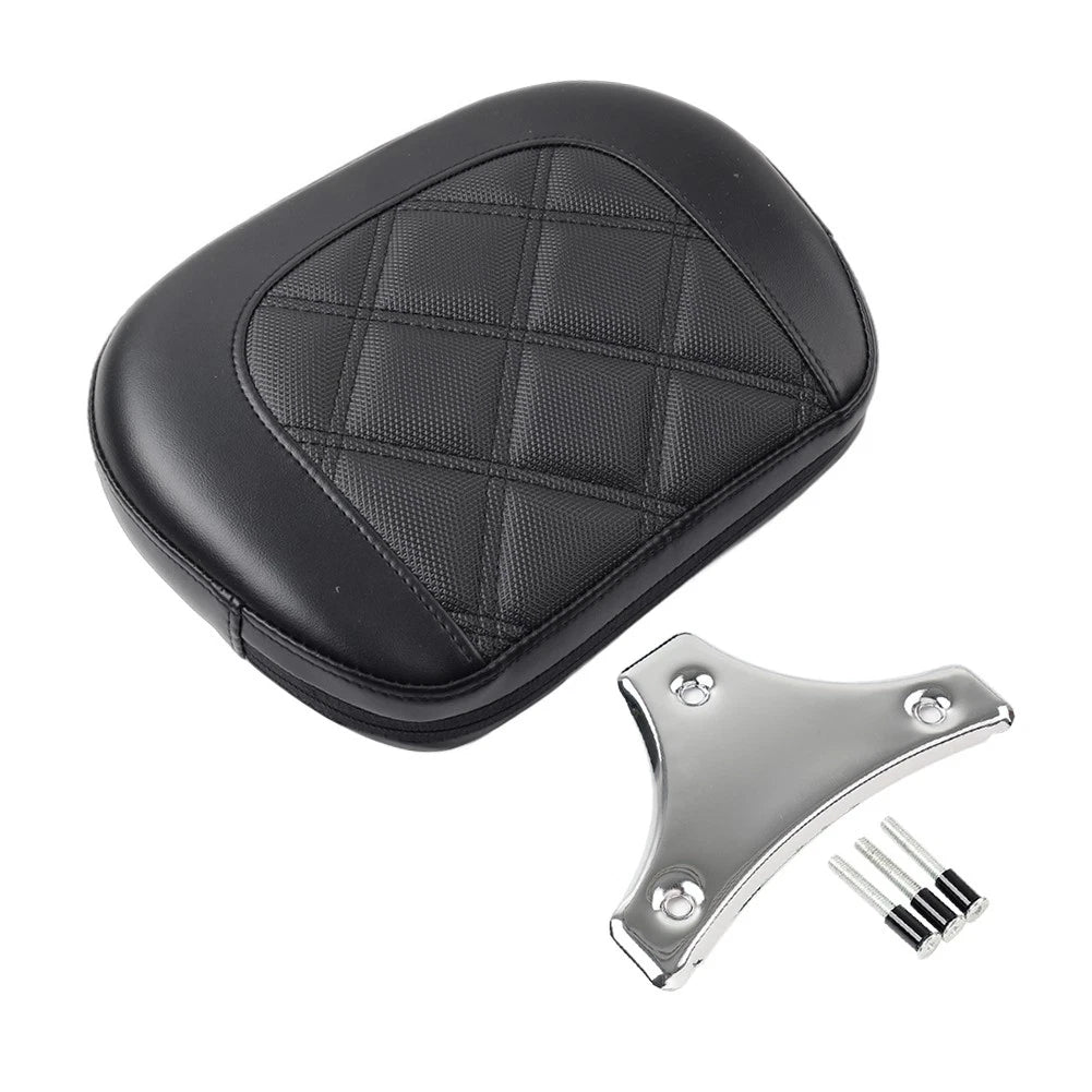 Sissy Bar Backrest Pad Kit for Harley Road King FLHR & Road Glide (1994–2023)