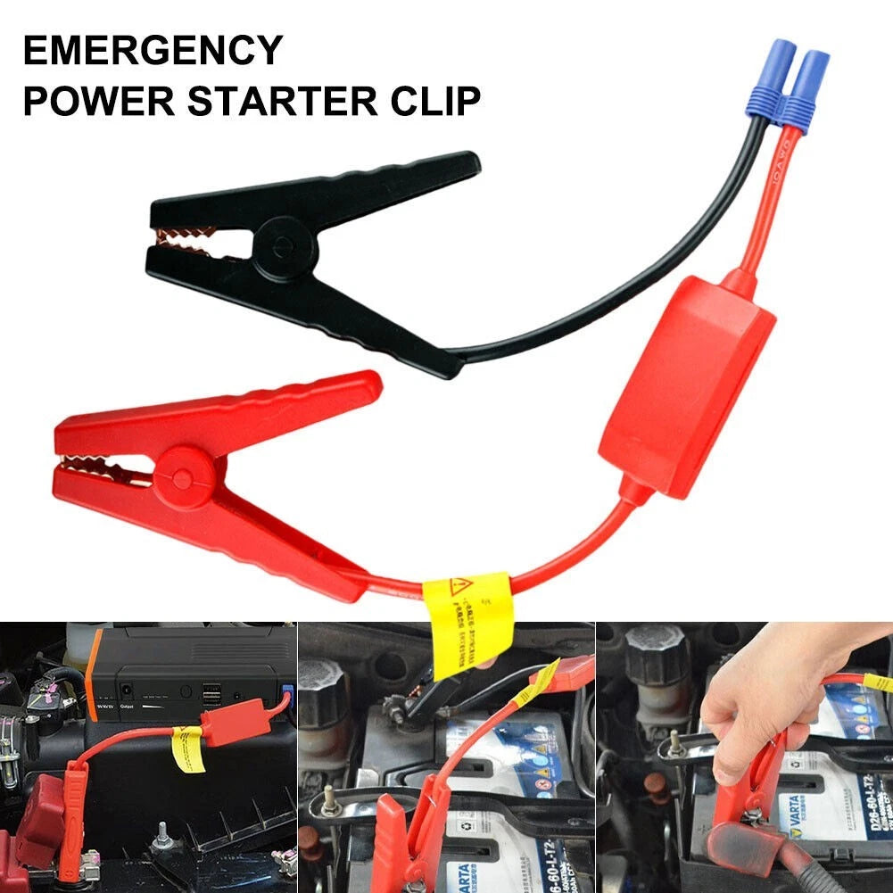 12V 300A Cable Jump Starter Clamp Clip for Automotive (Universal)
