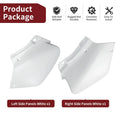Set of 2 White Side Panels for Honda XR250R XR400R (1996–2004)