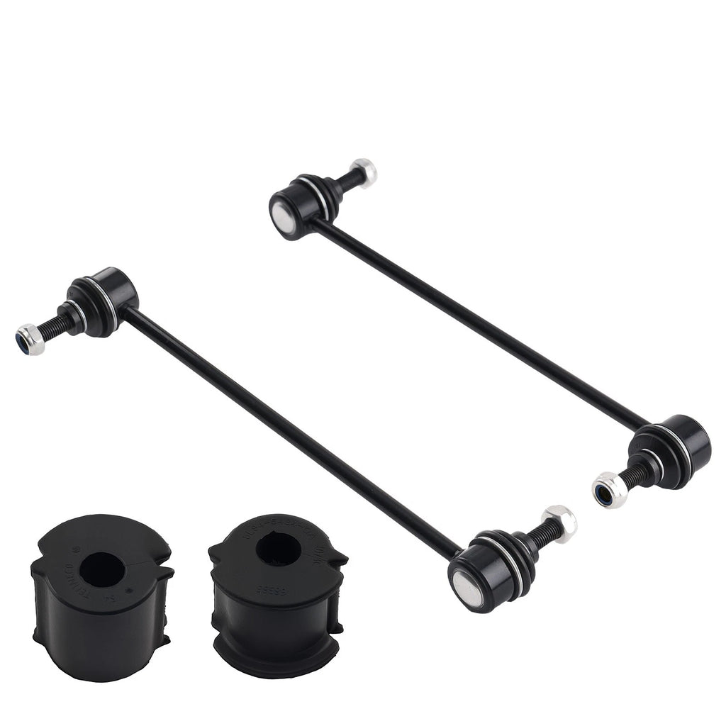 Set of 4 Front Suspension Sway Bar Links w/ Bushings for Ford Escape (2005–2012)